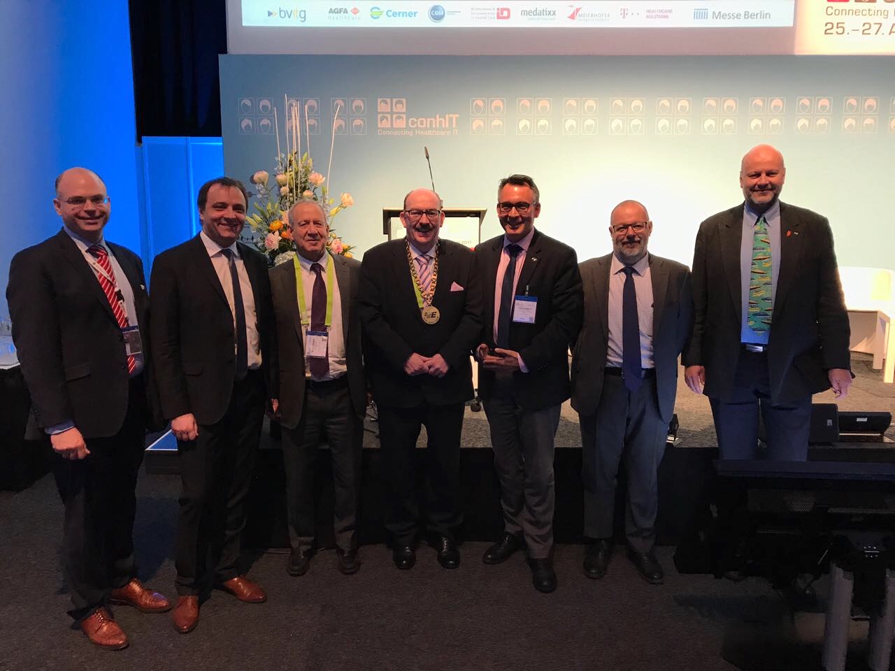 Internationale Session: Dr. Marcus Schmidt, Bartosz Pumpach, Prof. Dr. Larry Friedmann, Gerry O´Dwyer, Dr. Pierre-Michael Meier, Claudio Saccavini, Dr. Axel Paeger