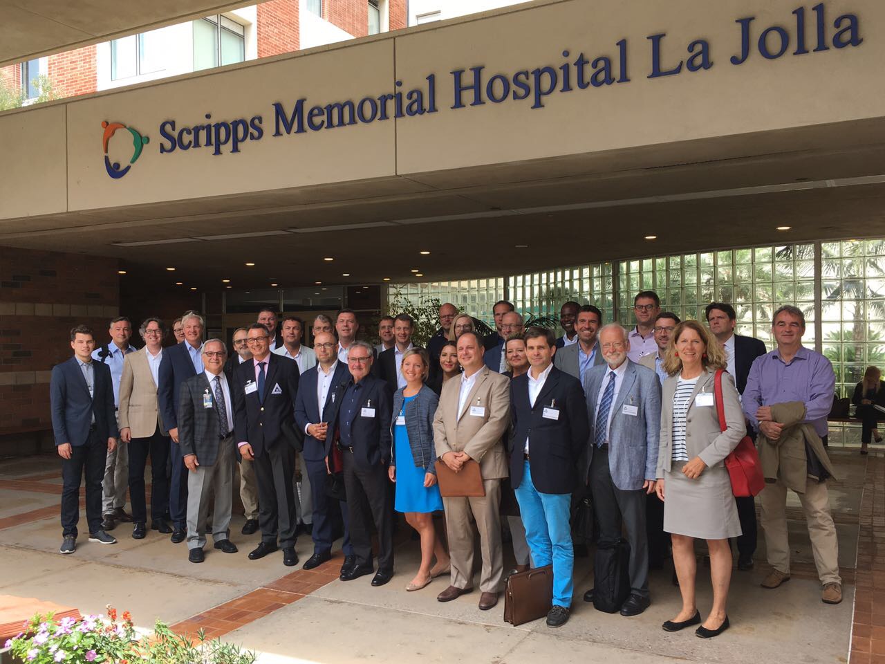 Gruppenfoto Scripps Memorial Hospital