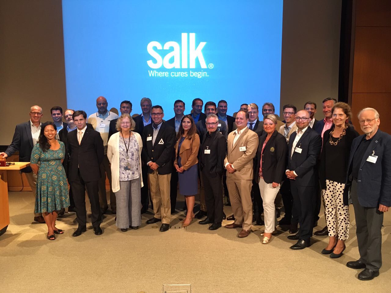 Gruppenfoto SALK