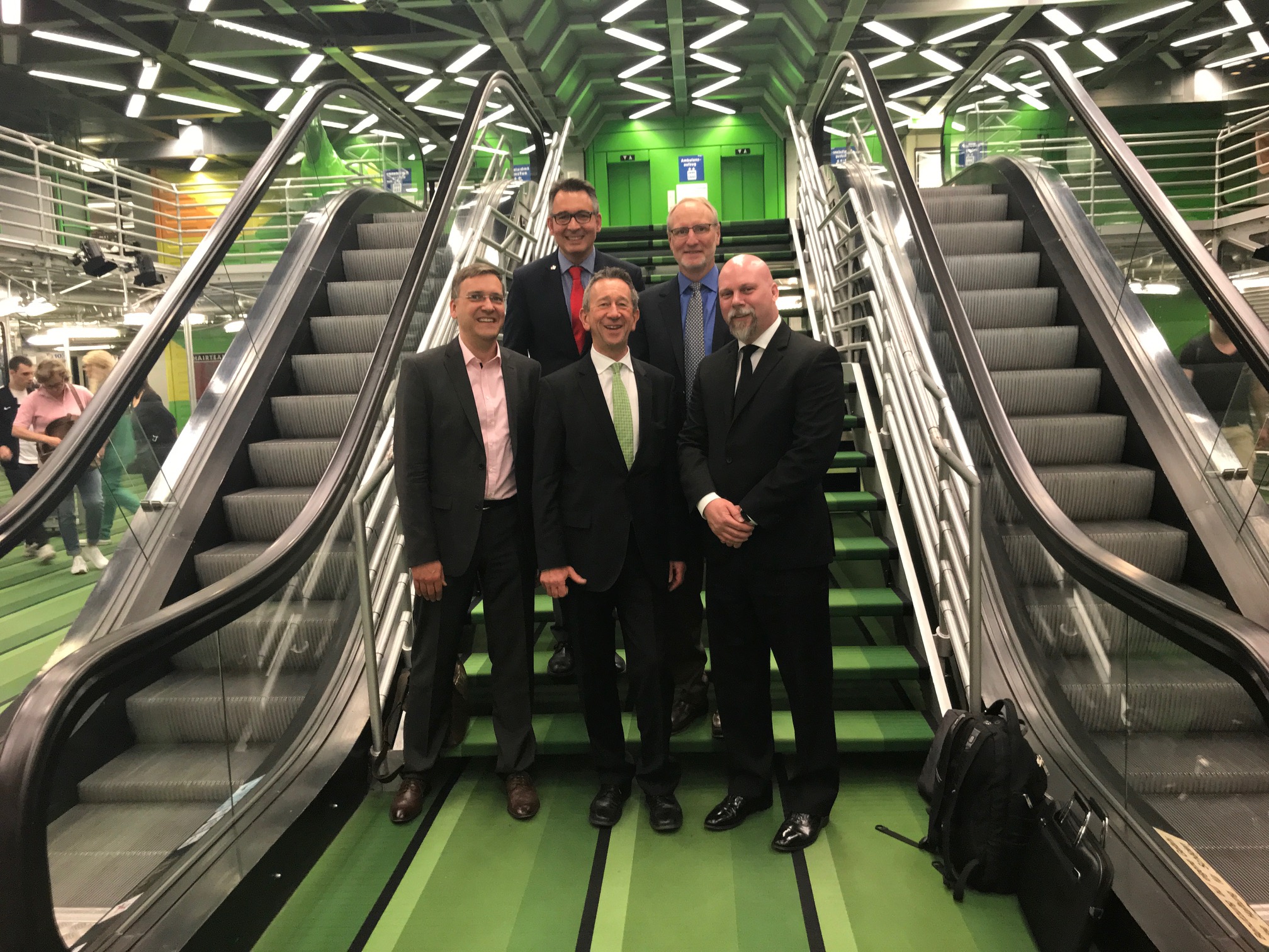 US Delegation in der Uniklinik der RWTH Aachen