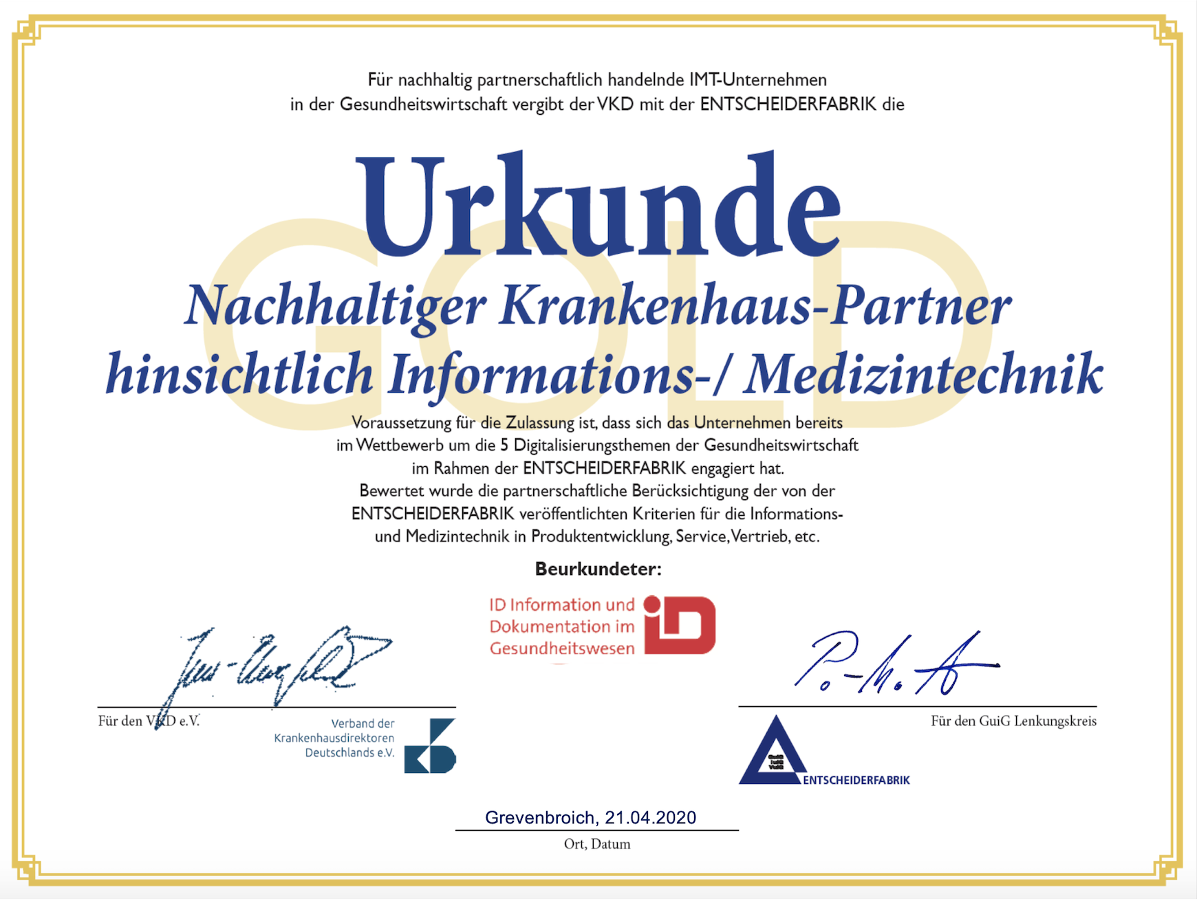 ID-Urkunde