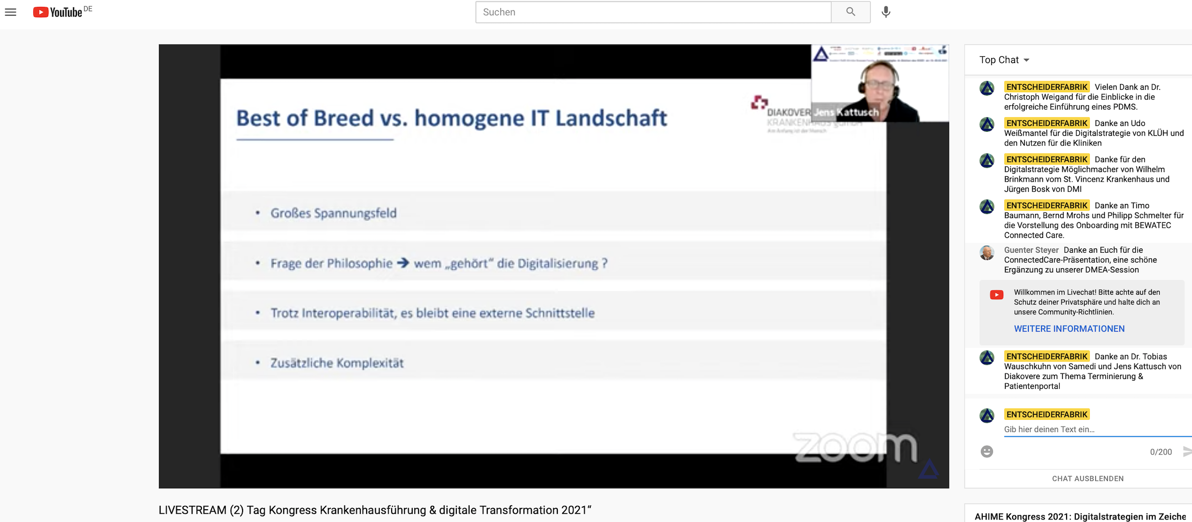 2021, KongressV. samedi