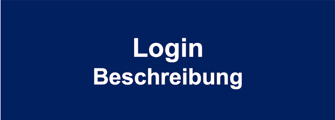 Loginbeschreibung