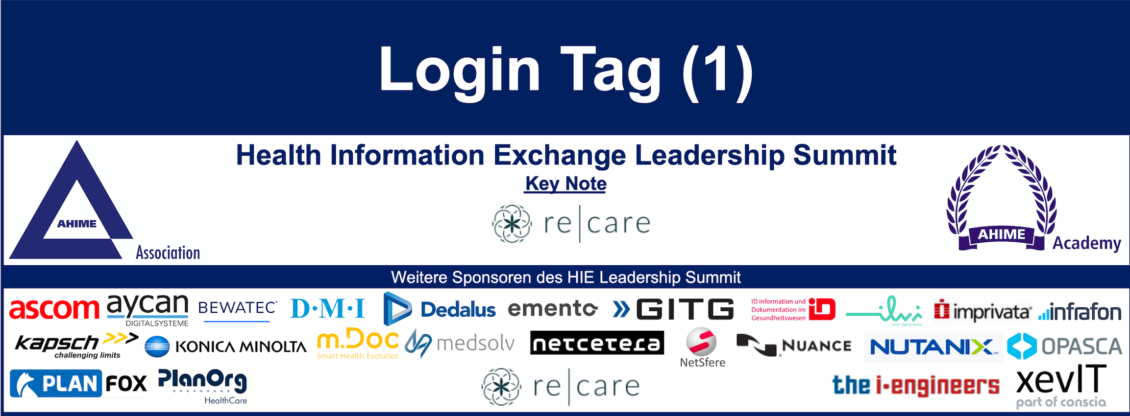 LogIn Tag 1