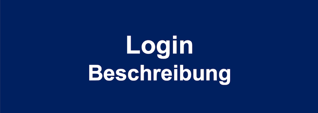 Login Beschreibung