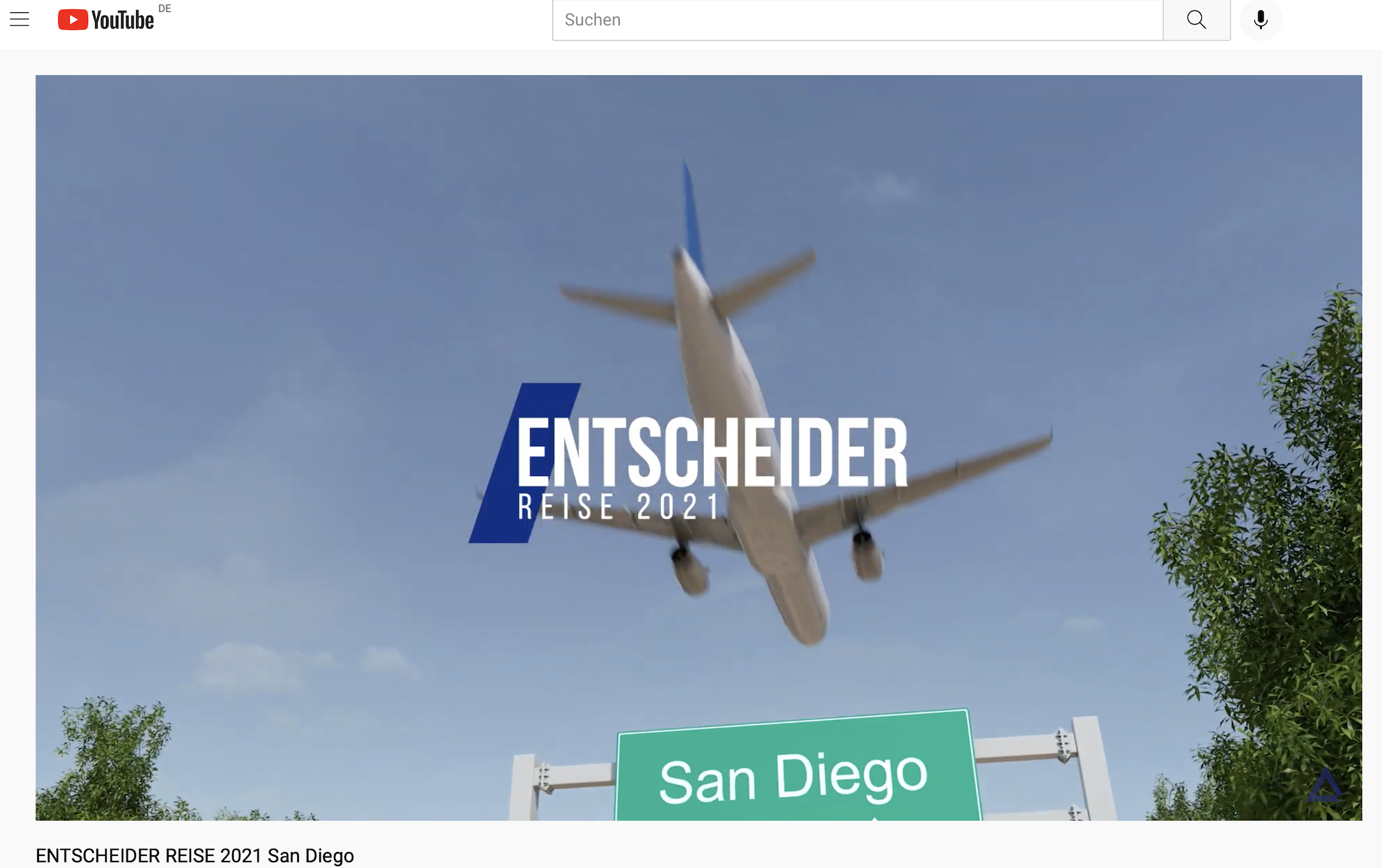 Video Entscheider-Reise