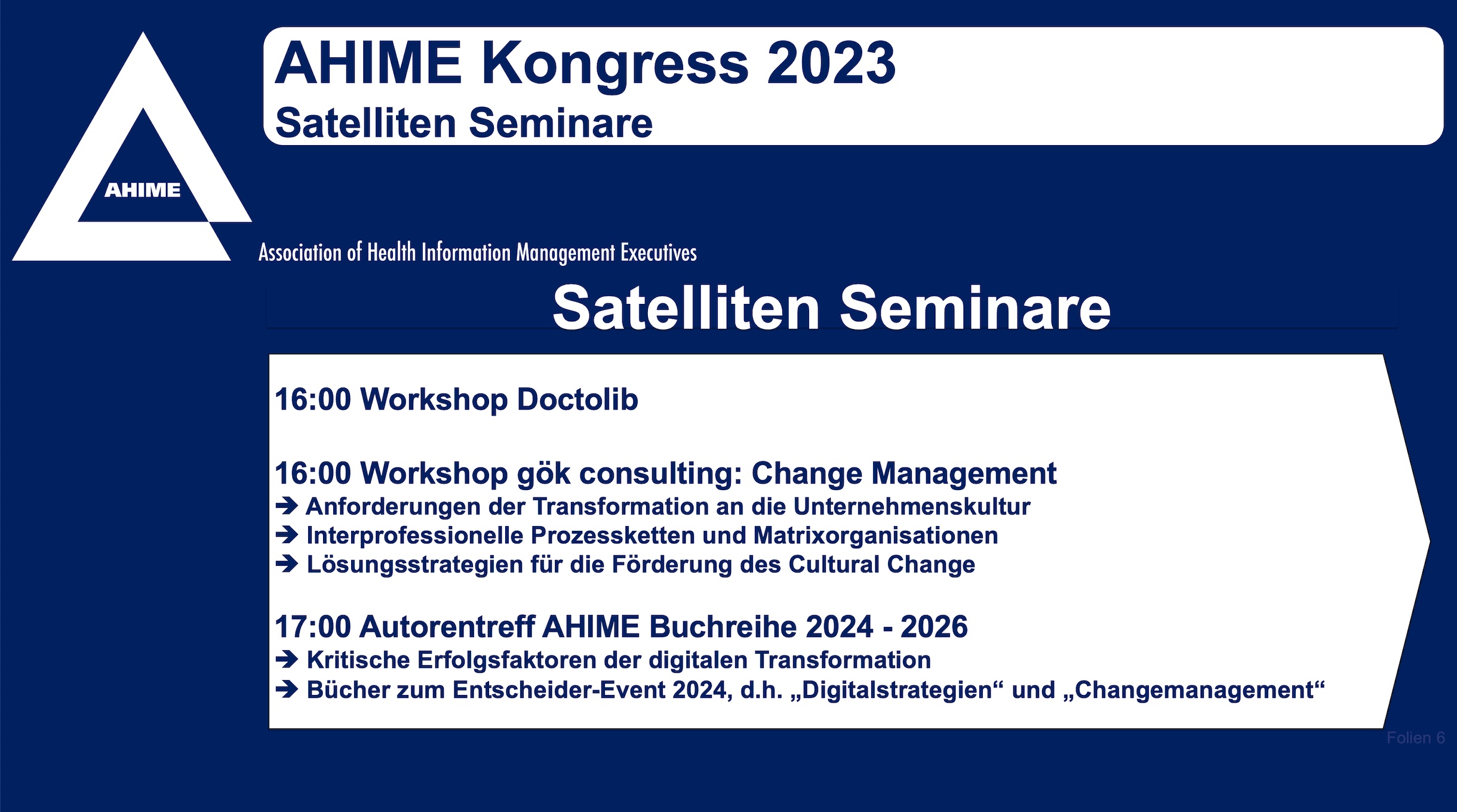 Satelliten Seminar