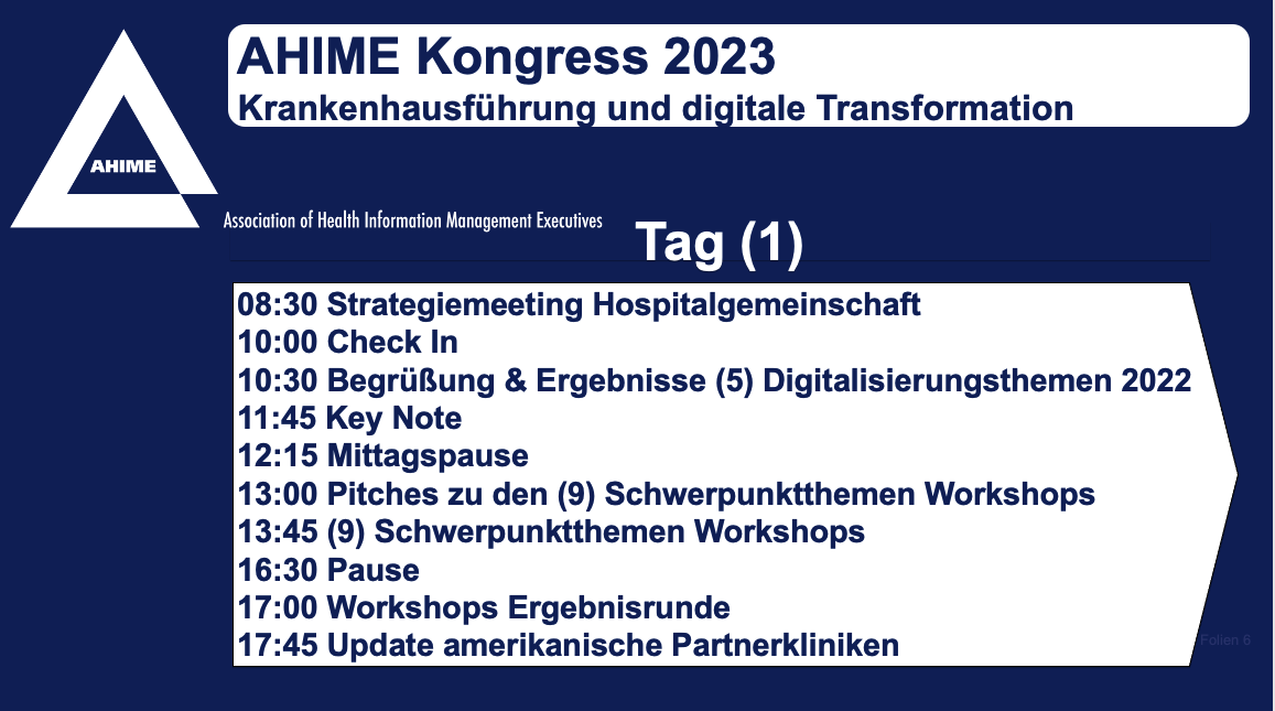 Kongress Tag-1