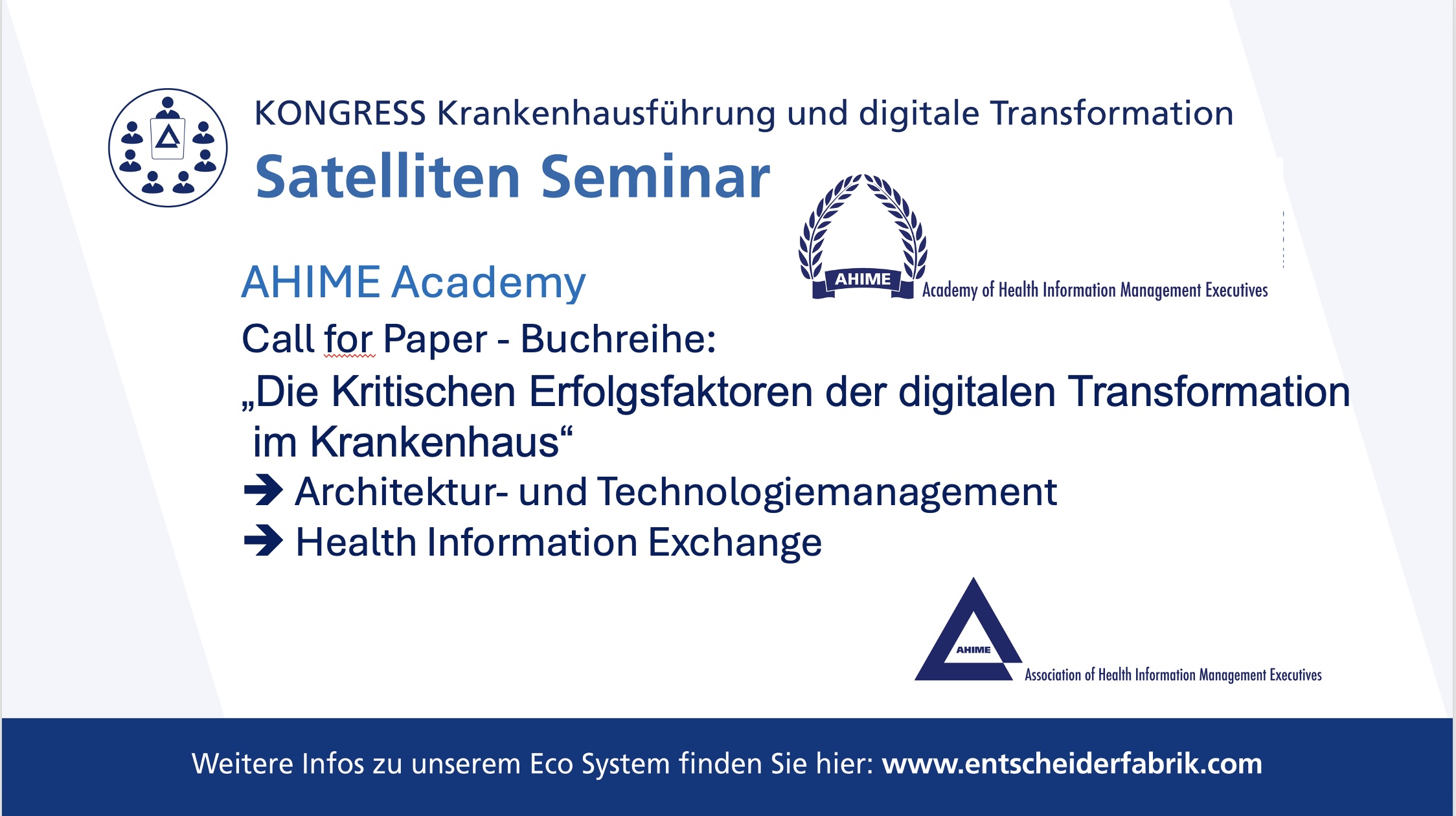 AHIME Call for Paper