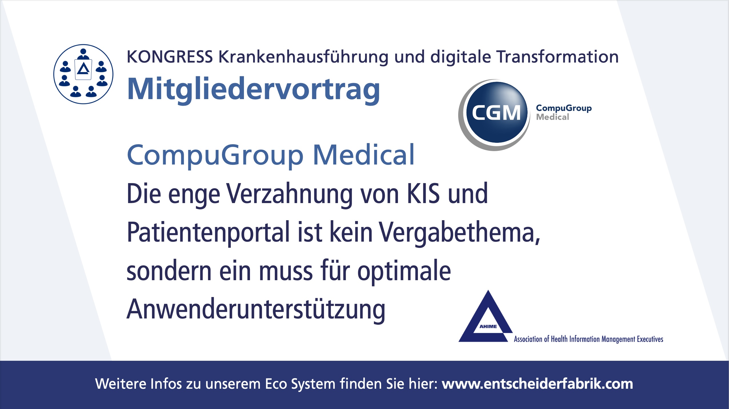 Mitgliedervortrag CGM