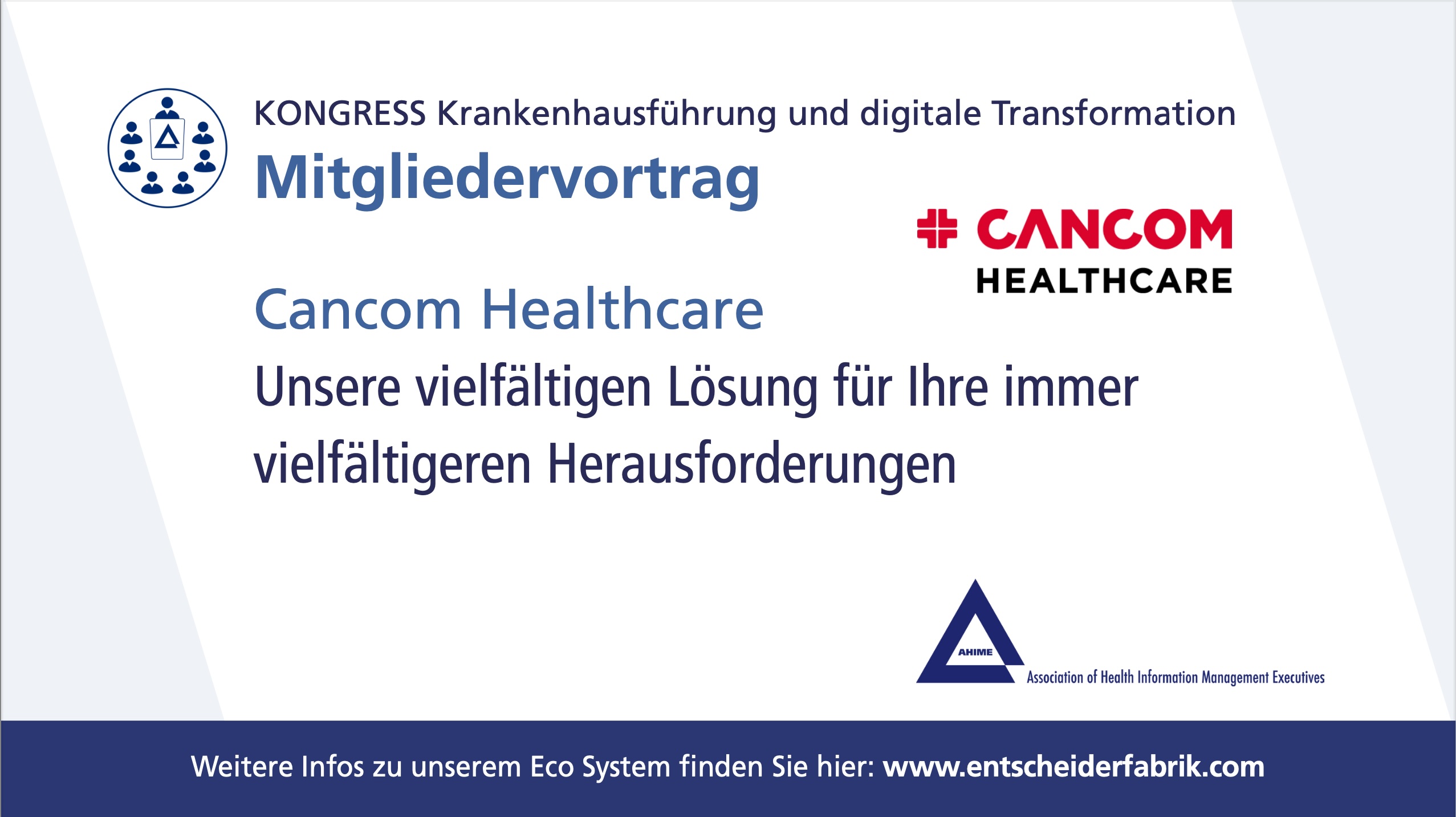 Mitgliedervortrag Cancom